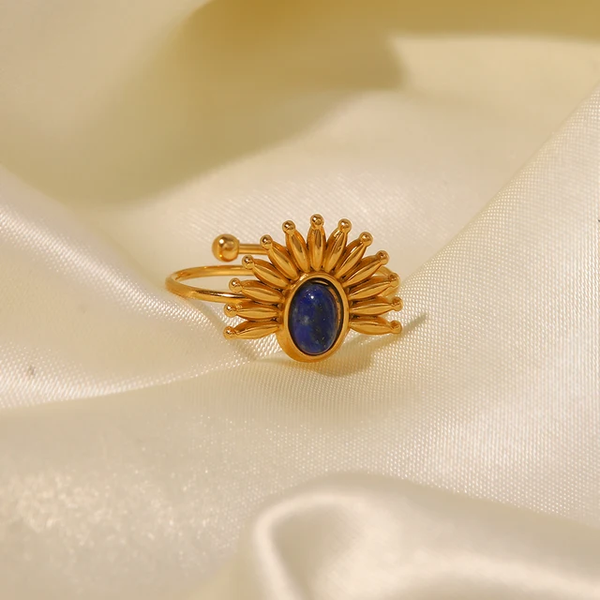 Athens Navy Luck Ring