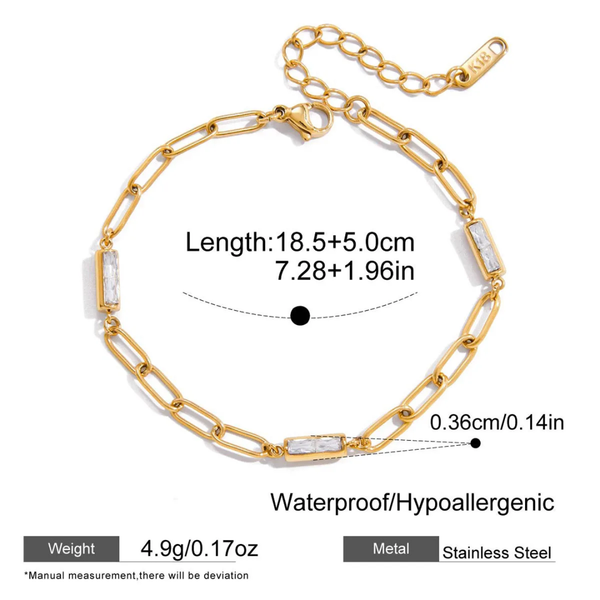 Chelsea Paperclip Bracelet