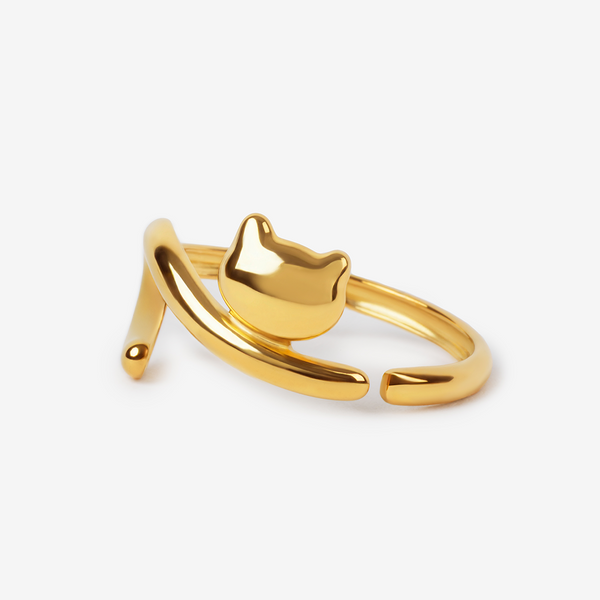 Sukkar Kitten Ring