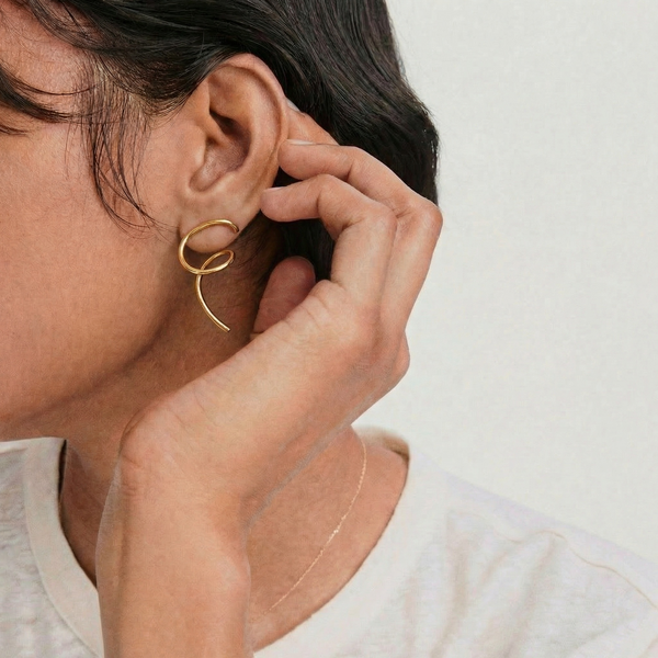 Amalfi Coil Hoops