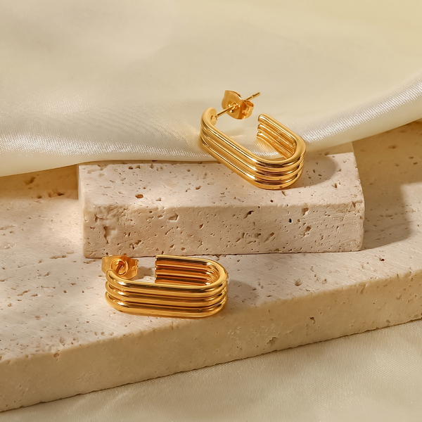 Positano Oval Hoops