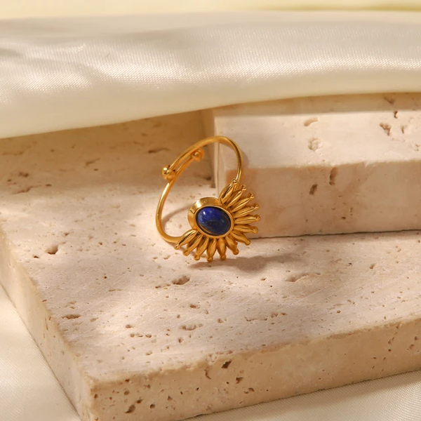 Athens Navy Luck Ring