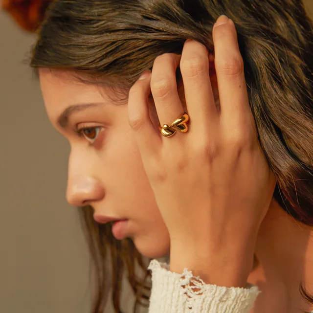 Duo Hearts - Ring