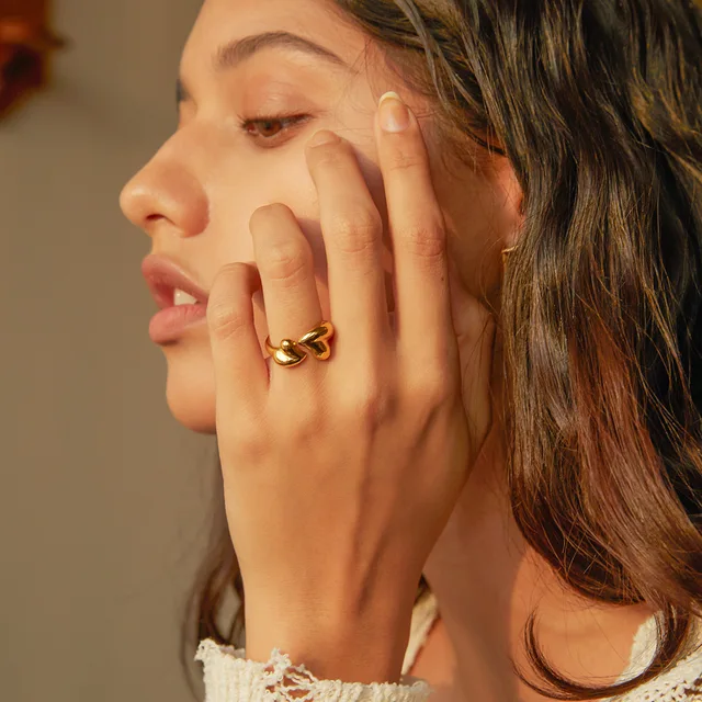 Duo Hearts - Ring