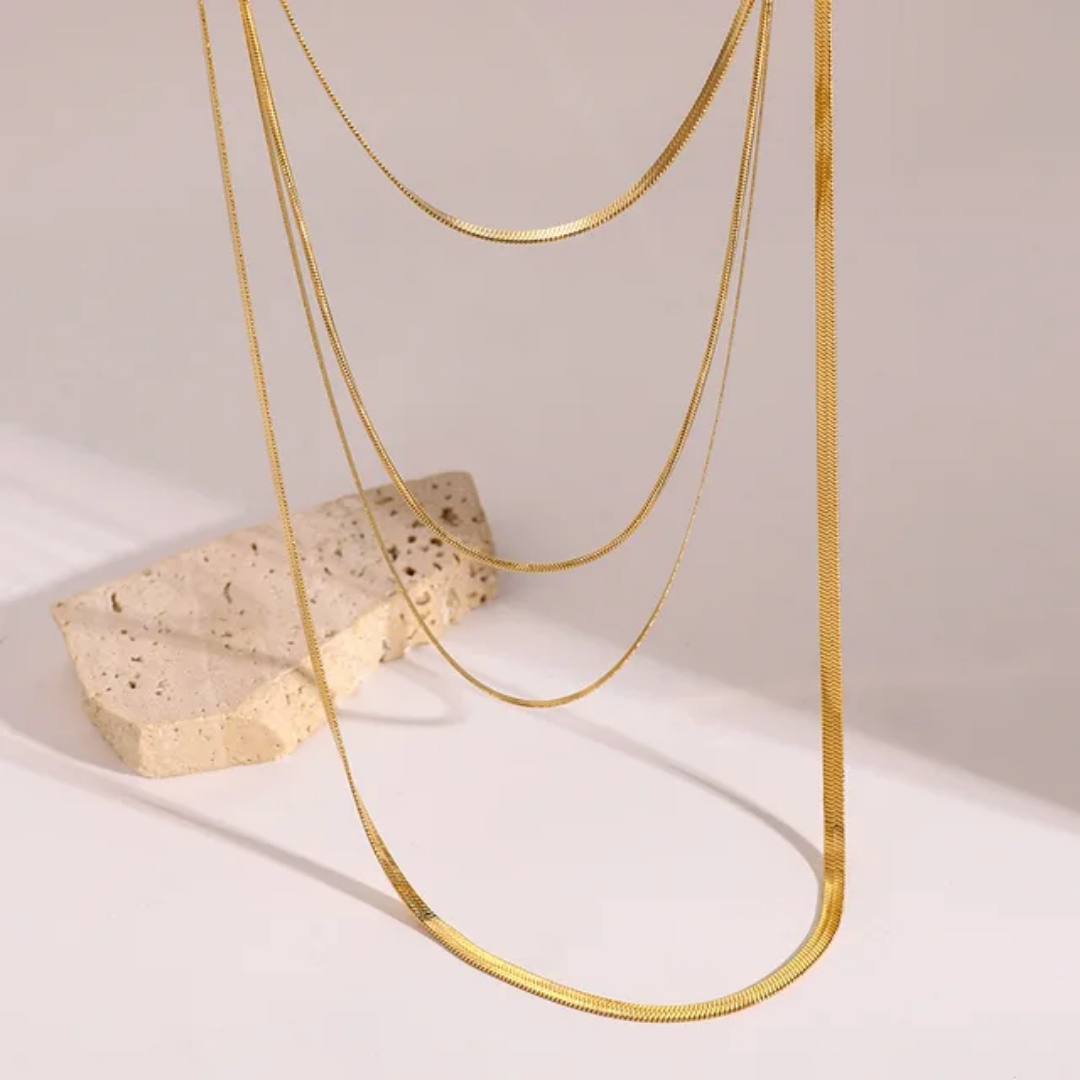 Timeless Shine - 4 Layers Necklace