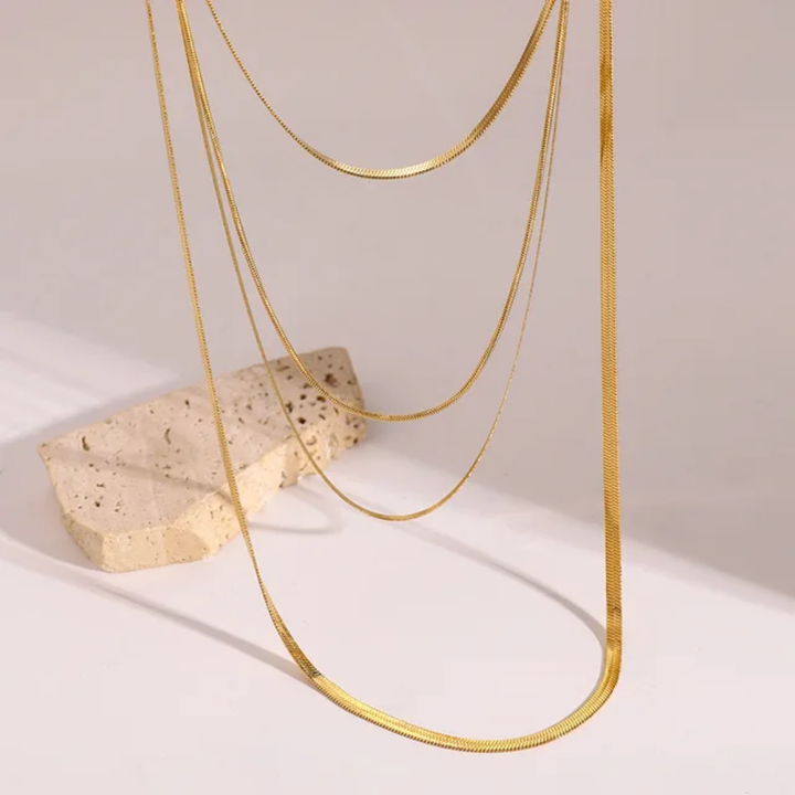 Timeless Shine - 4 Layers Necklace