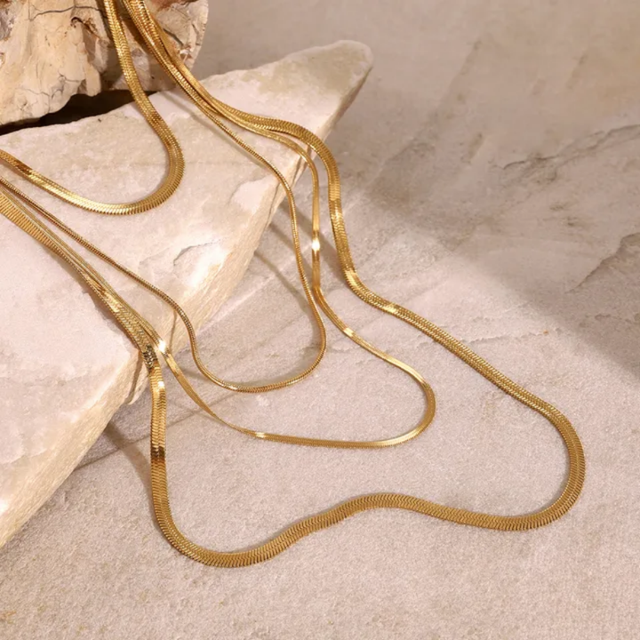 Timeless Shine - 4 Layers Necklace