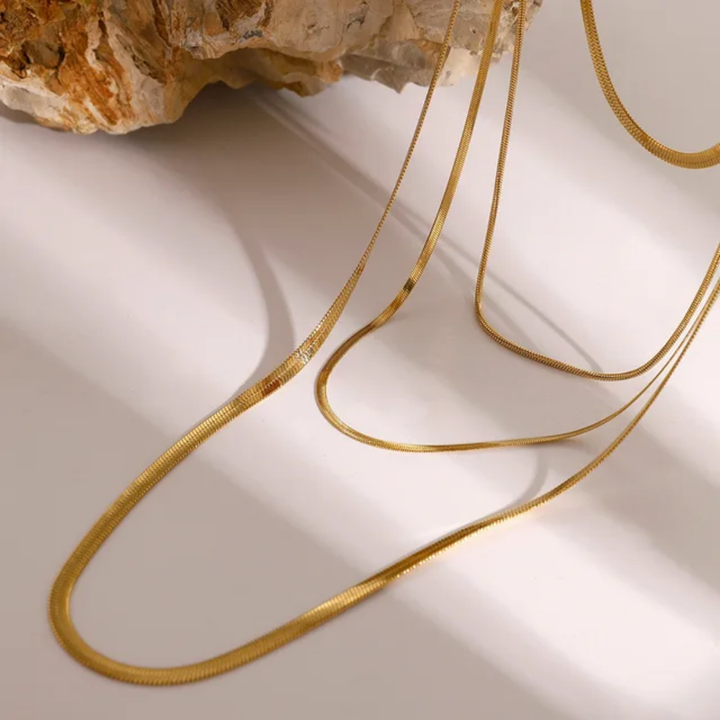 Timeless Shine - 4 Layers Necklace