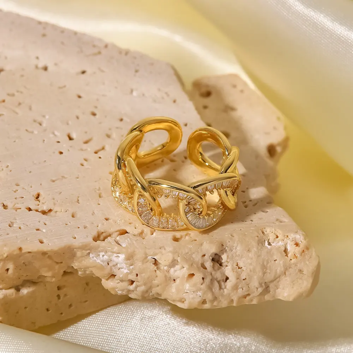 Studded Chains - Ring