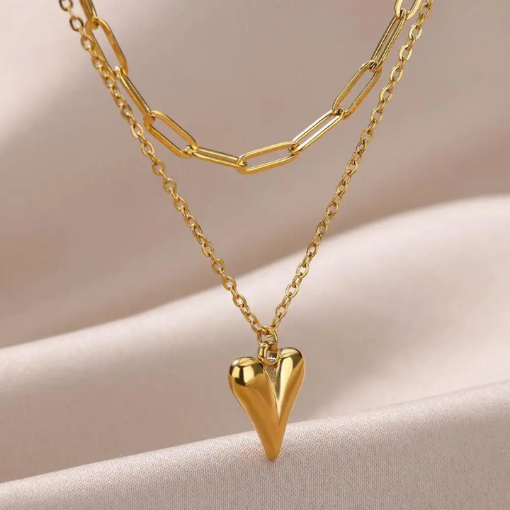 Unconditional Love - 2 Layers Necklace