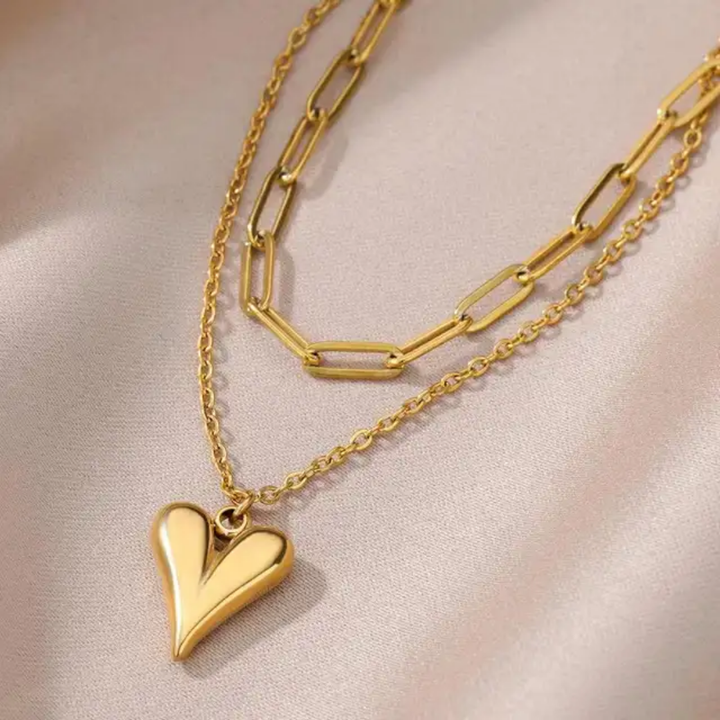 Unconditional Love - 2 Layers Necklace