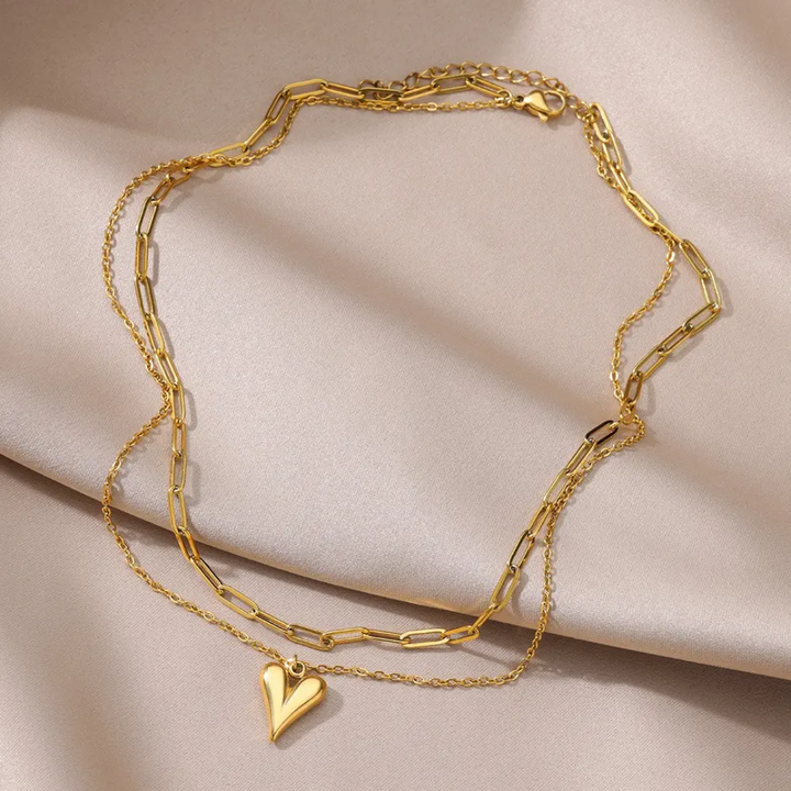 Unconditional Love - 2 Layers Necklace