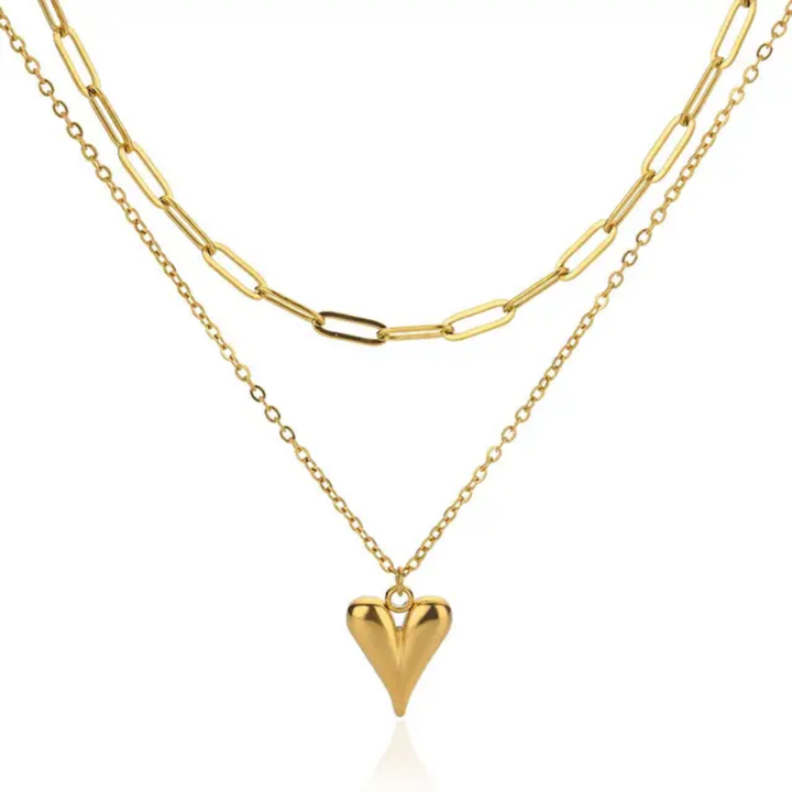 Unconditional Love - 2 Layers Necklace