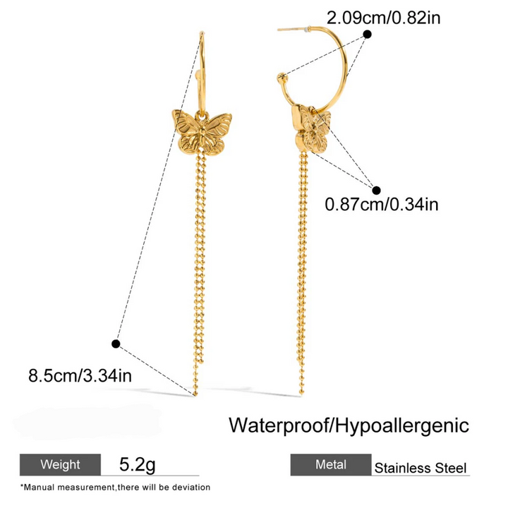 The Butterfly - Earrings