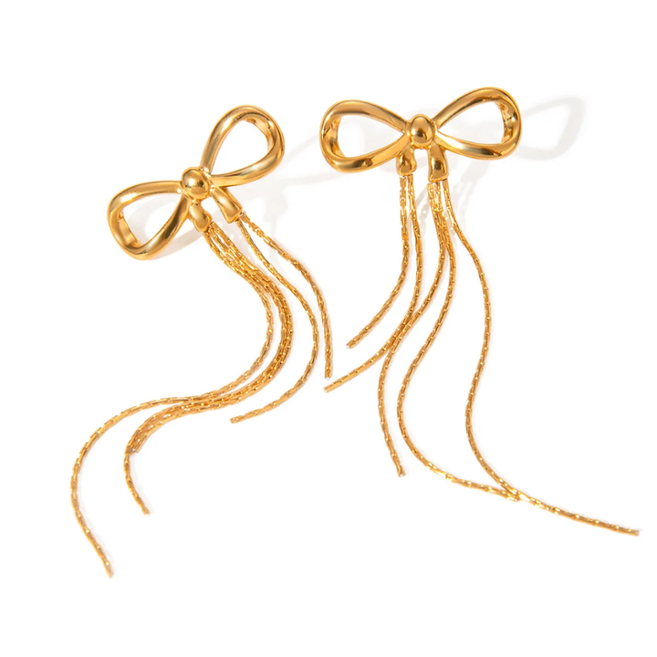 Ribbon - Earrings