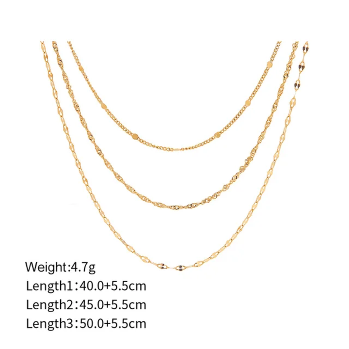 Glow - 3 Layers Necklace