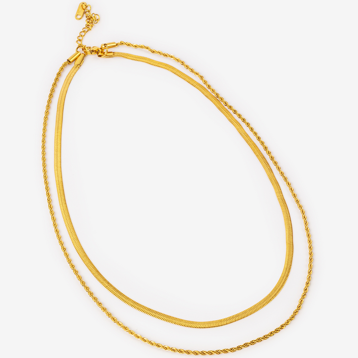 The Twist - 2 Layers Necklace