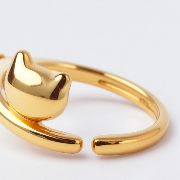 Sukkar Kitten Ring