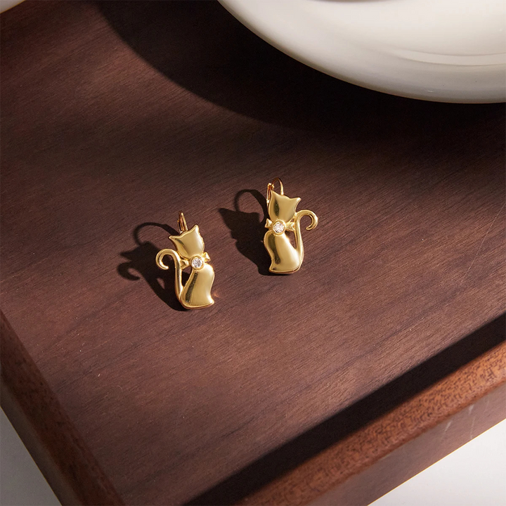 Feline Charm - Earrings
