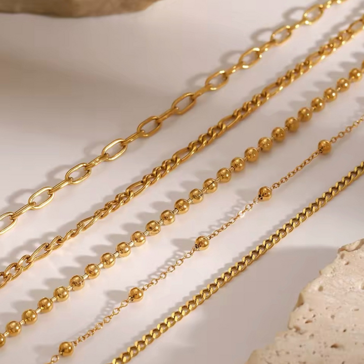 Fashionable - 5 Bracelets Set
