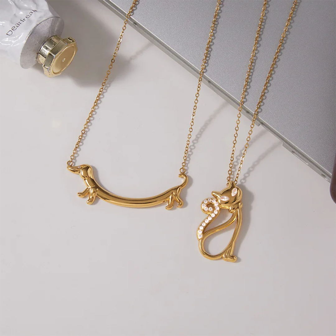 Kitten Charm - Necklace