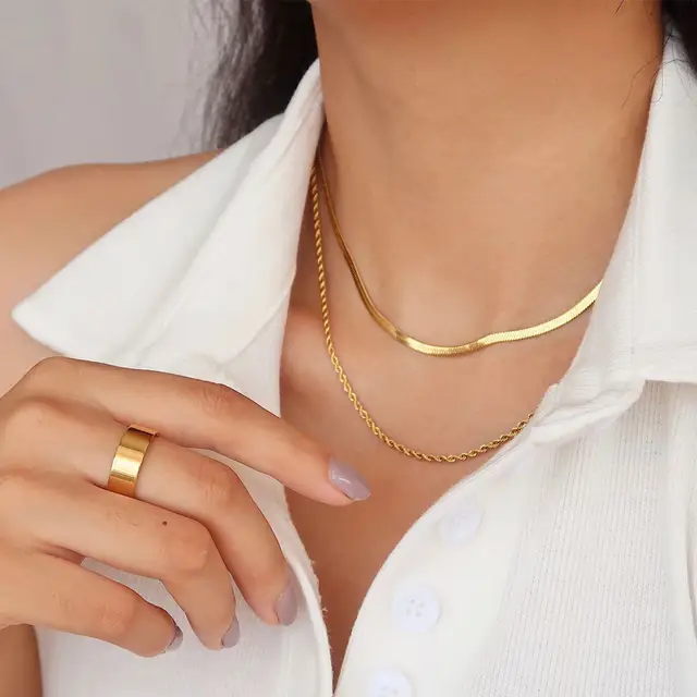 The Twist - 2 Layers Necklace
