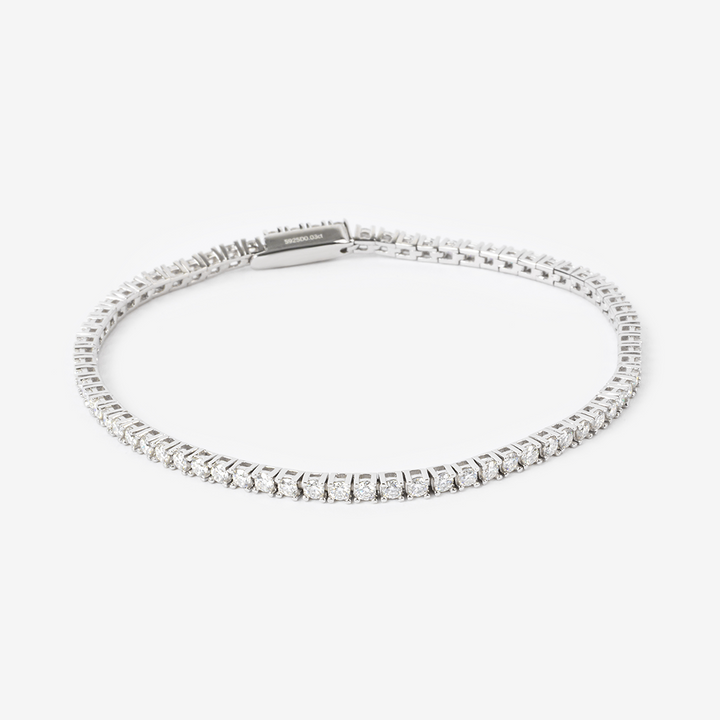 0.03 ct. Moissanite Tennis Bracelet