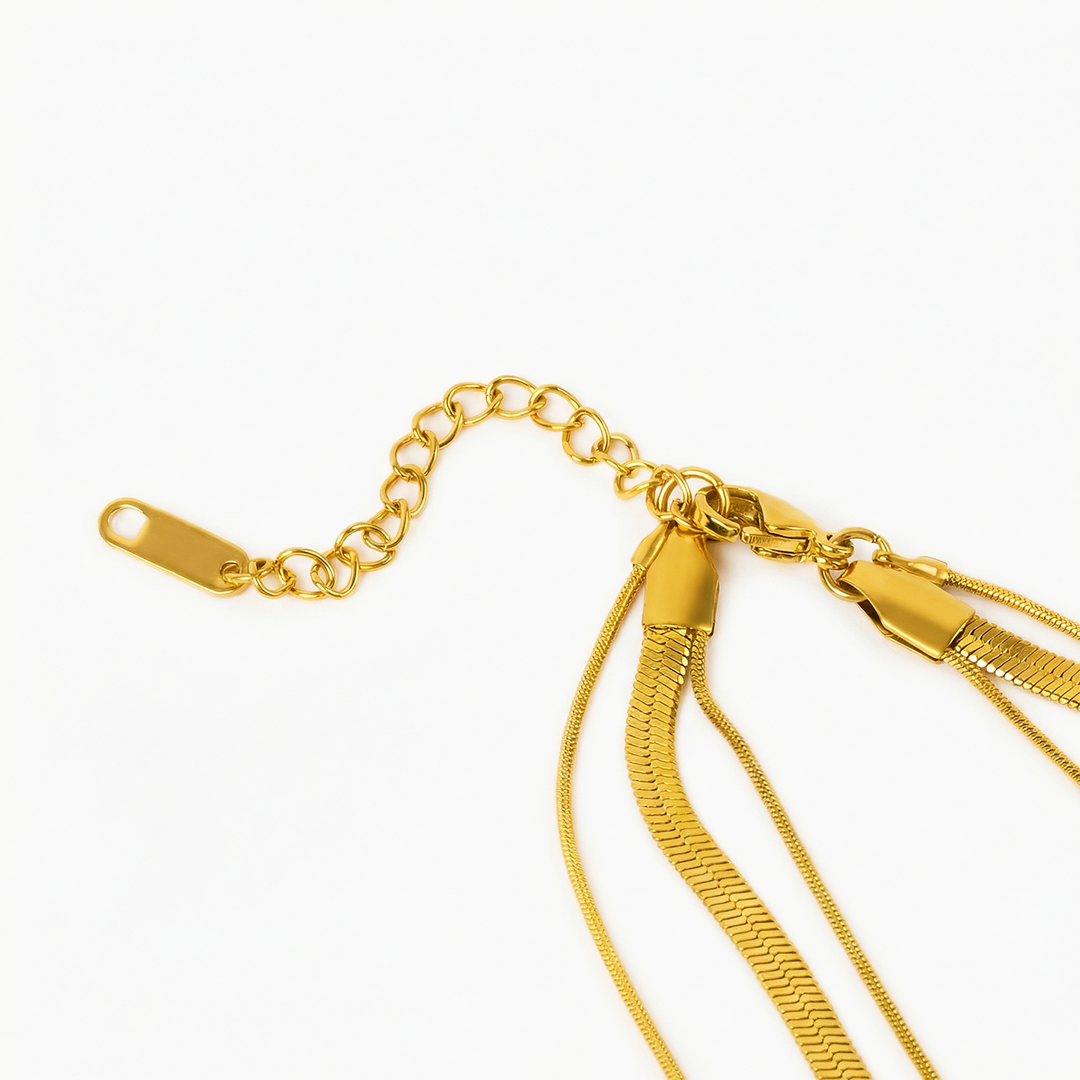 Timeless Shine - 3 Layers Necklace