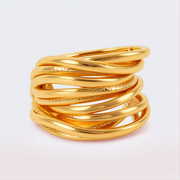 Capri Stacked Hoops