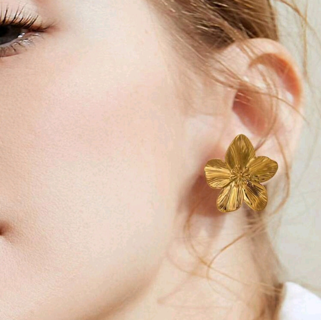 Damascus Blossom Earrings