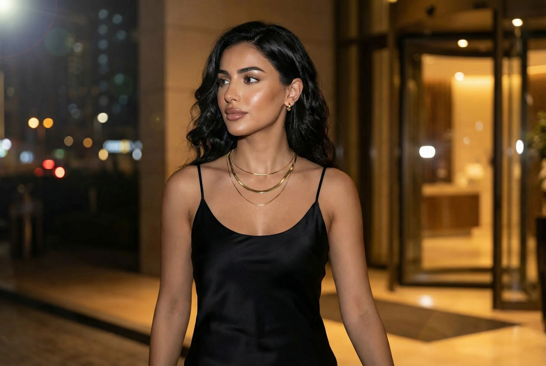 Timeless Shine - 3 Layers Necklace