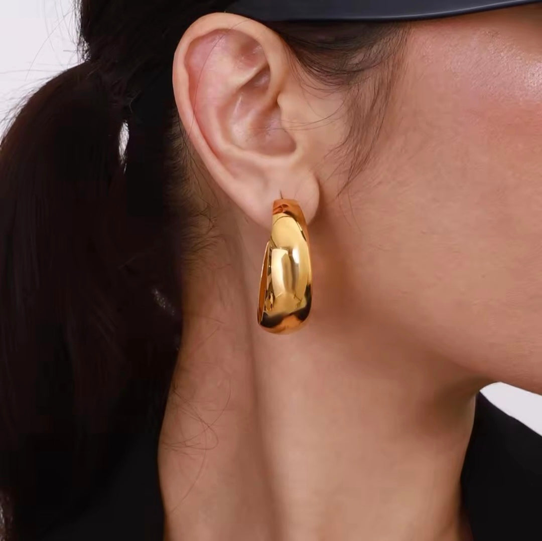 Luna Hoops - Earrings