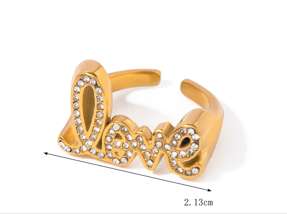 Studded Love - Ring