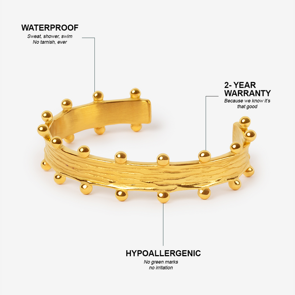 Santorini Dewdrop Cuff