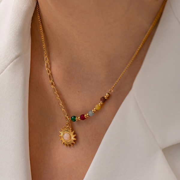 Santorini Sun Necklace
