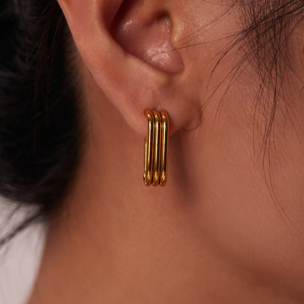 Positano Oval Hoops