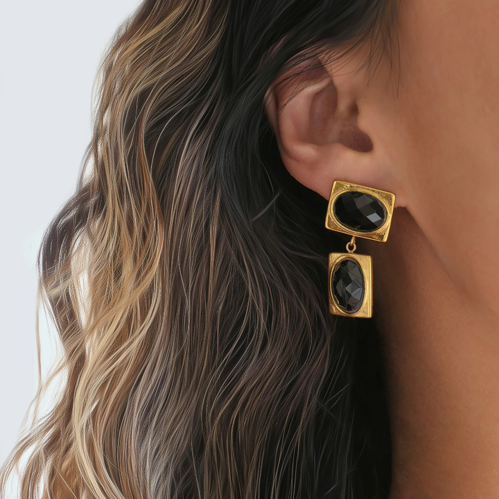 Black Elegance - Earrings