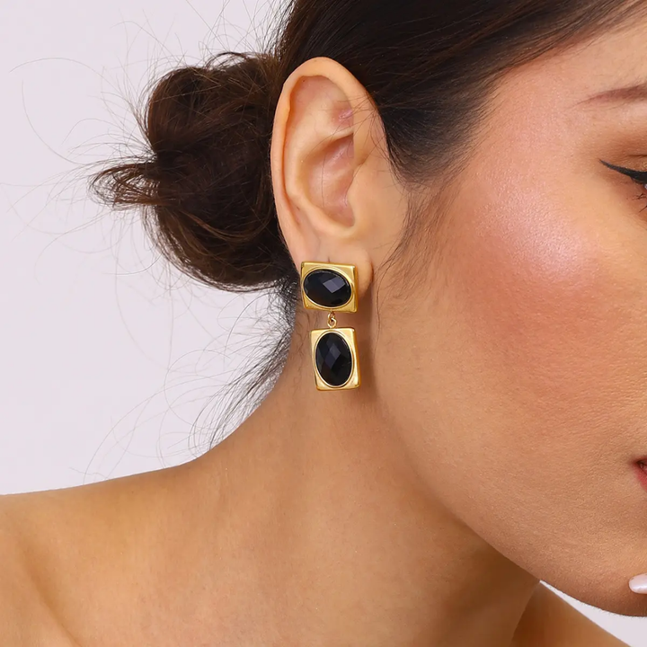 Black Elegance - Earrings