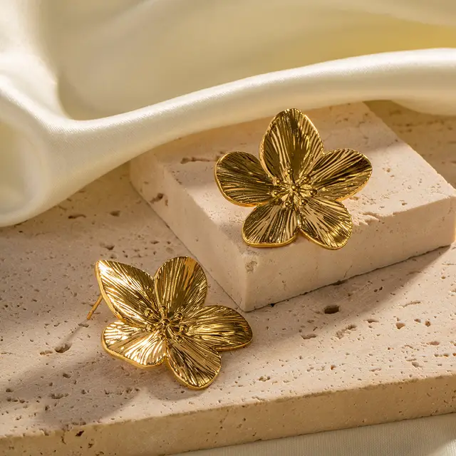 Damascus Blossom Earrings