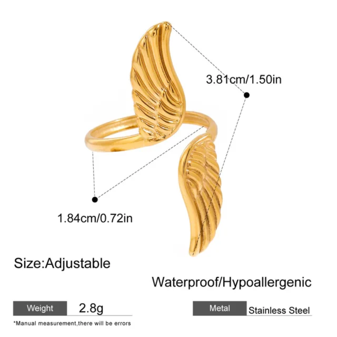 Ghala Angel Wings Ring