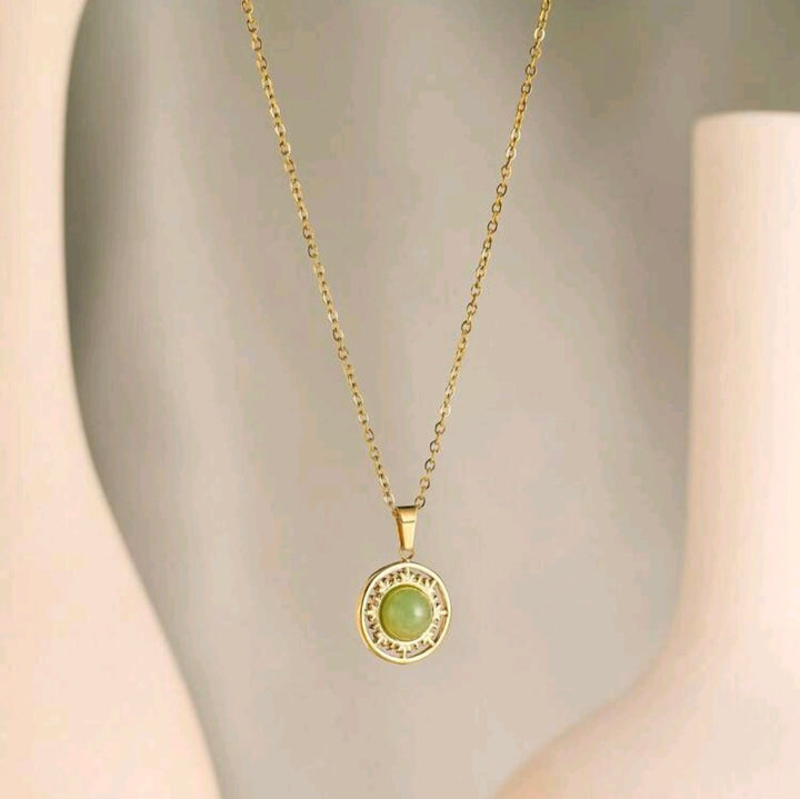 The Green Flake - Necklace