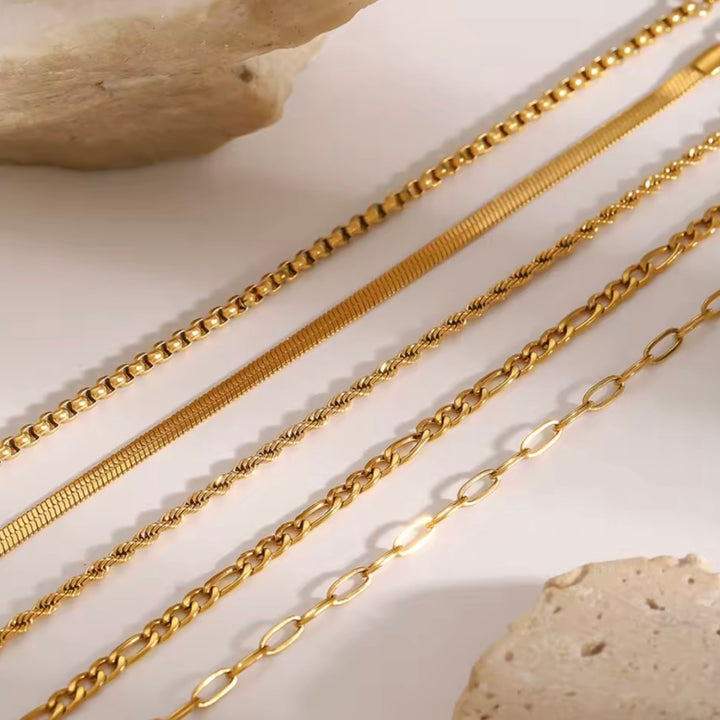 Elegant - Set of 5 Bracelets