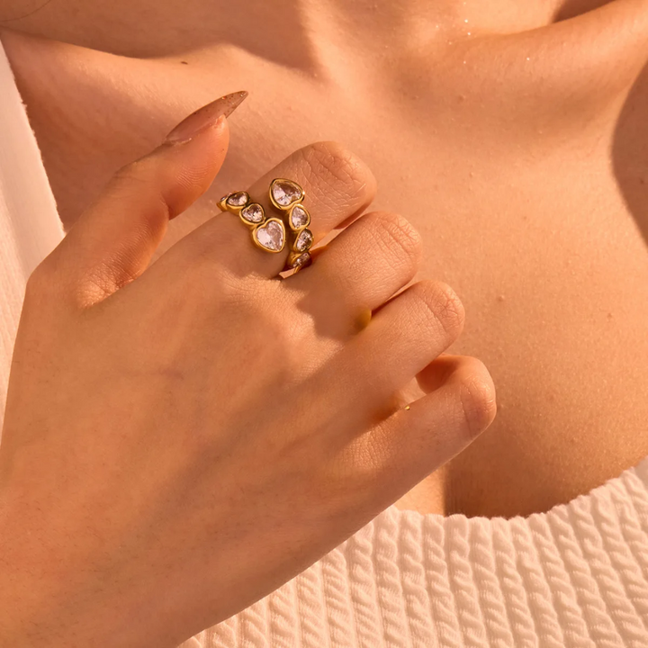 Hearts of Gems - Ring