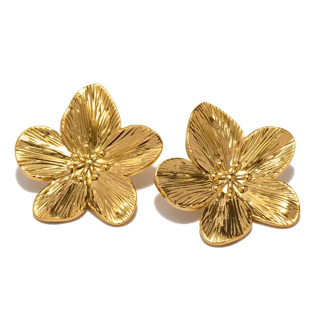 Damascus Blossom Earrings