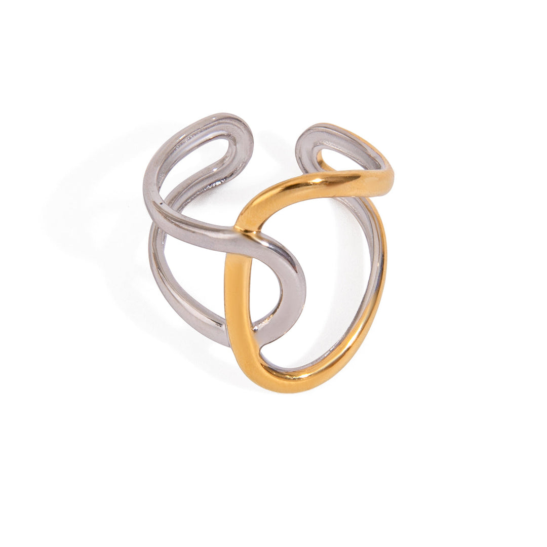 Paris Love Knot Ring (Gold &amp; Silver)