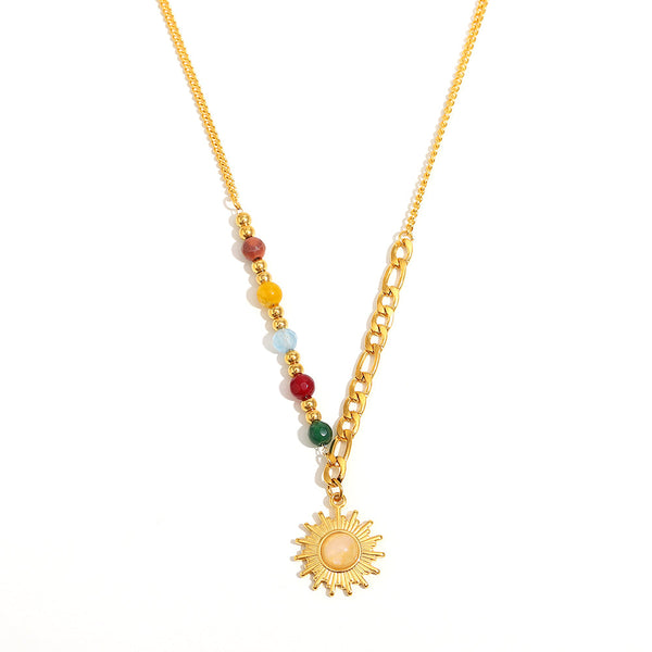 Santorini Sun Necklace