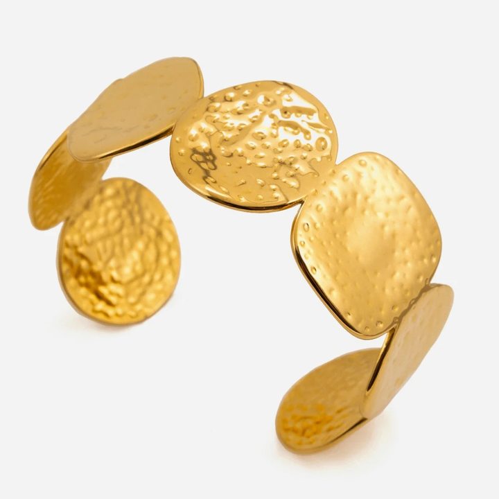 Petra Hammered Bangle