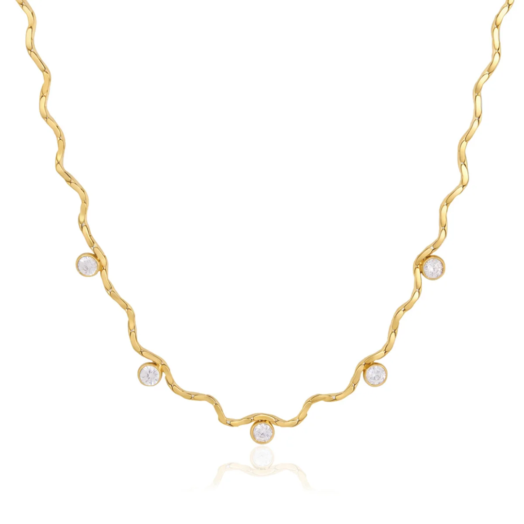 Como Wave Necklace