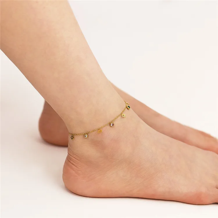 Colorful Sunshine- Anklet