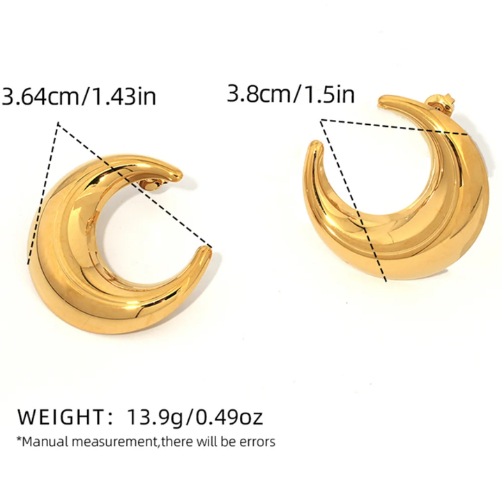 Moon - Earrings